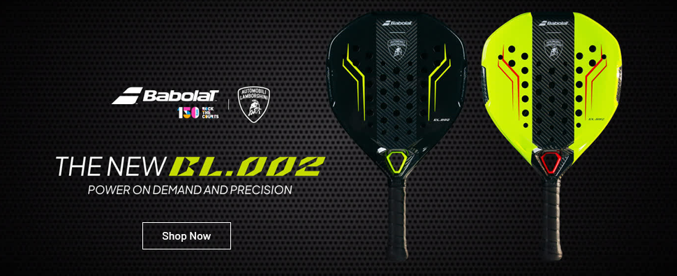 Shop Babolat lamborghini paddle!